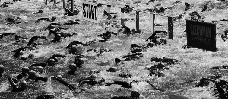 In which year was the first official Ironman Triathlon held?