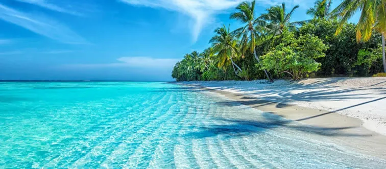 Which Caribbean island is the largest by land area?