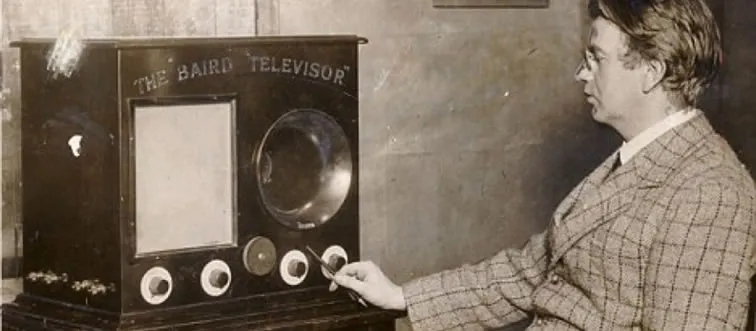 When was the first successful demonstration of television conducted?