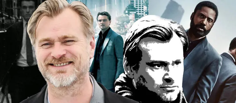 In which of his films did Nolan first use the non-linear narrative structure?