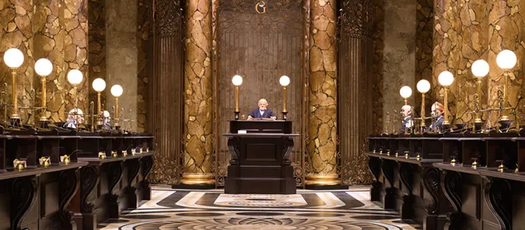 From the 2nd book/movie, what is the name of the wizarding bank that Harry, Ron, and Hermione broke into?